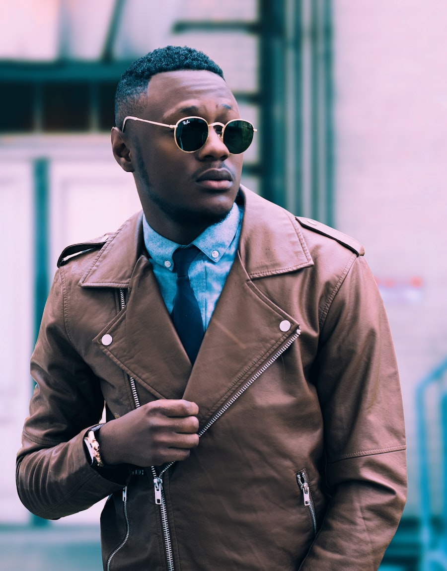 Man wearing a jacket from the Jup outerwear collection